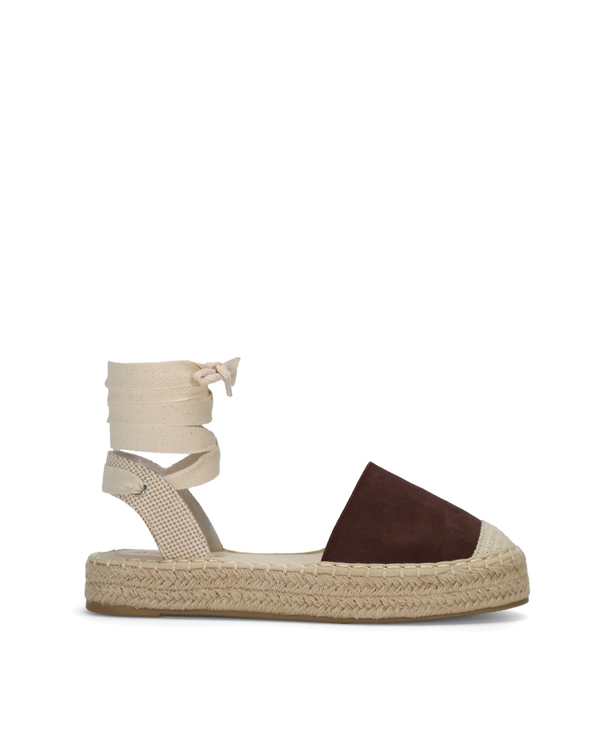 Alpargata plana atada image number null